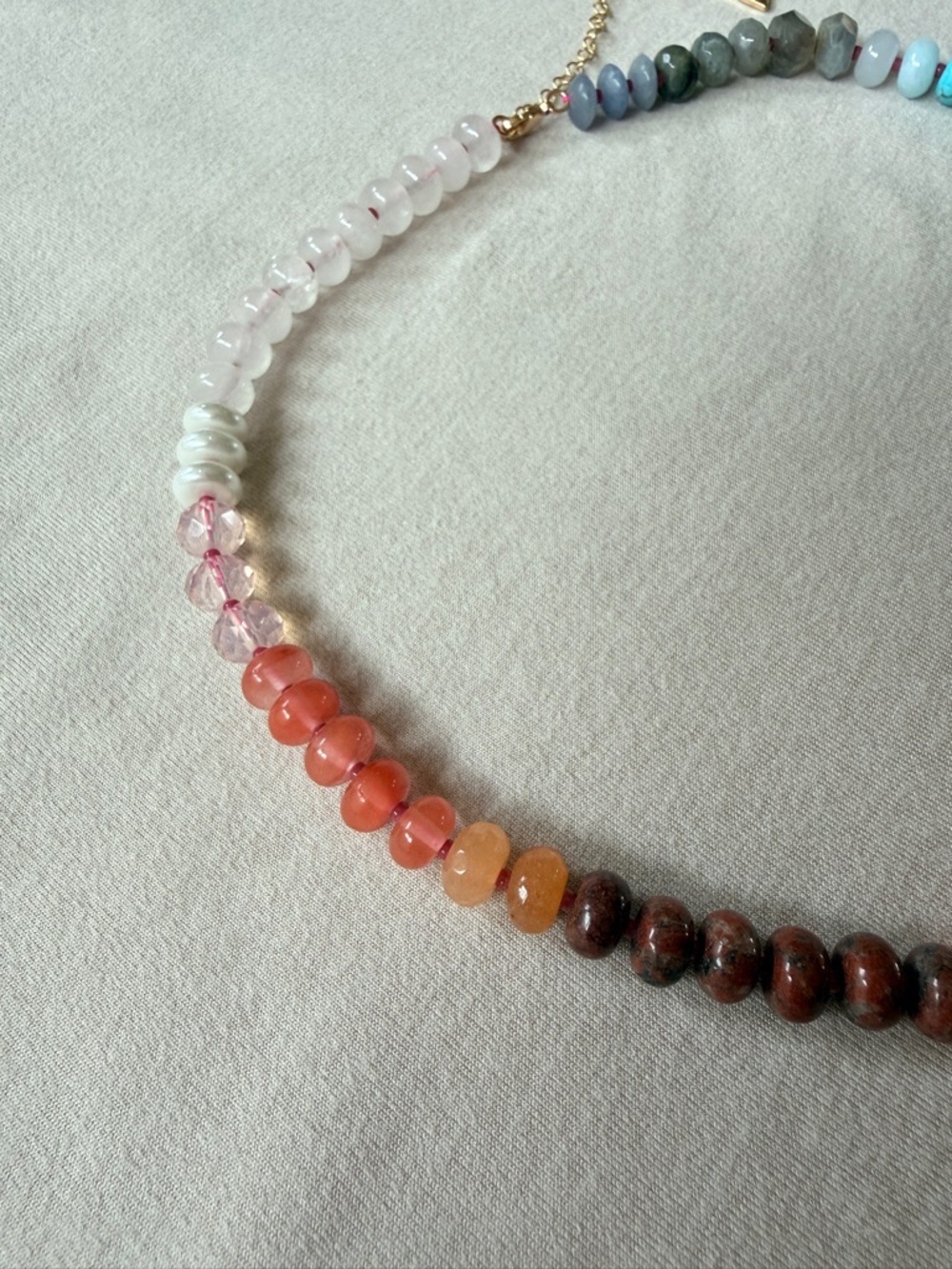 Anthropologie Multicolor Beaded Necklace - Picture 2 of 4